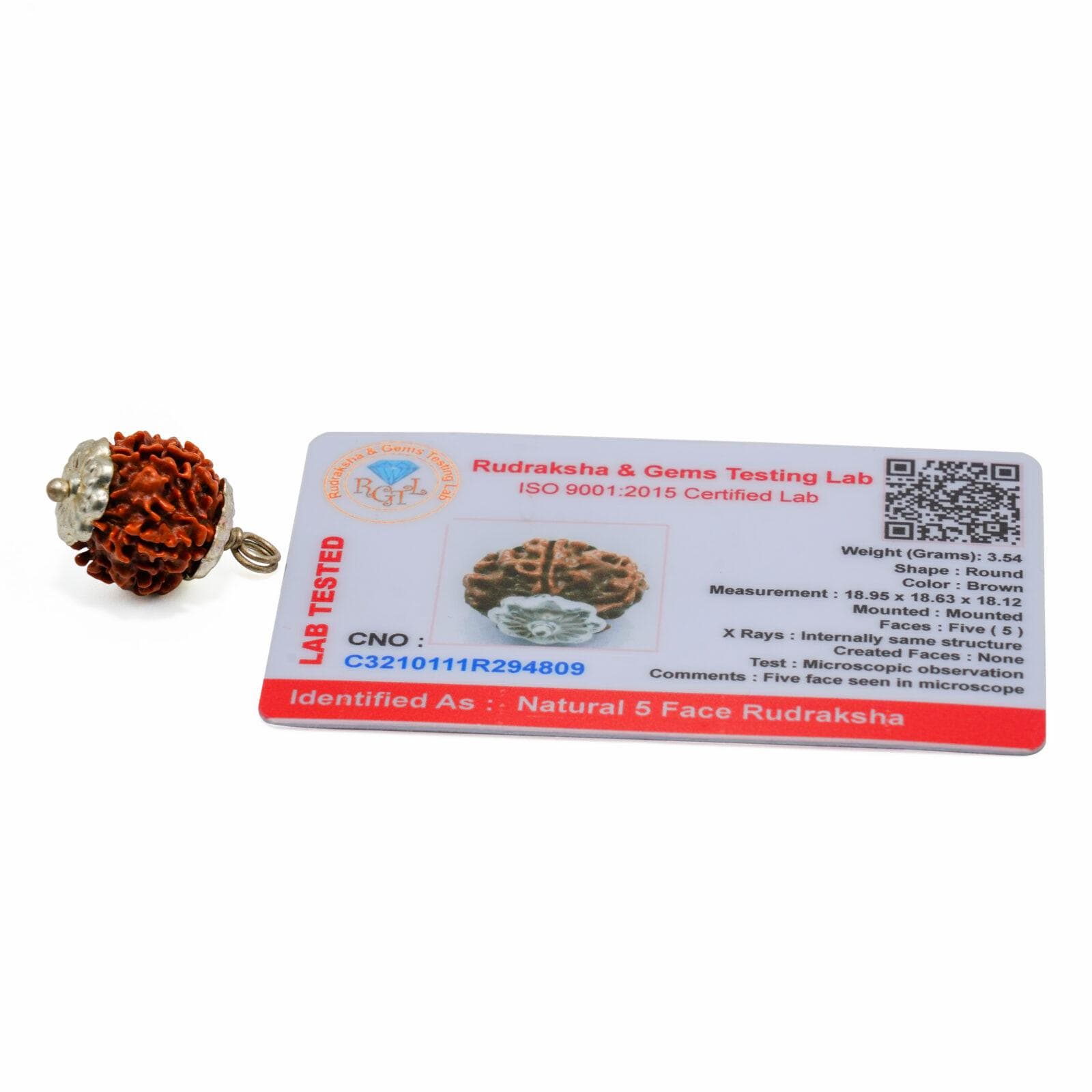 5 Mukhi Rudraksha Mala thumbnail 2