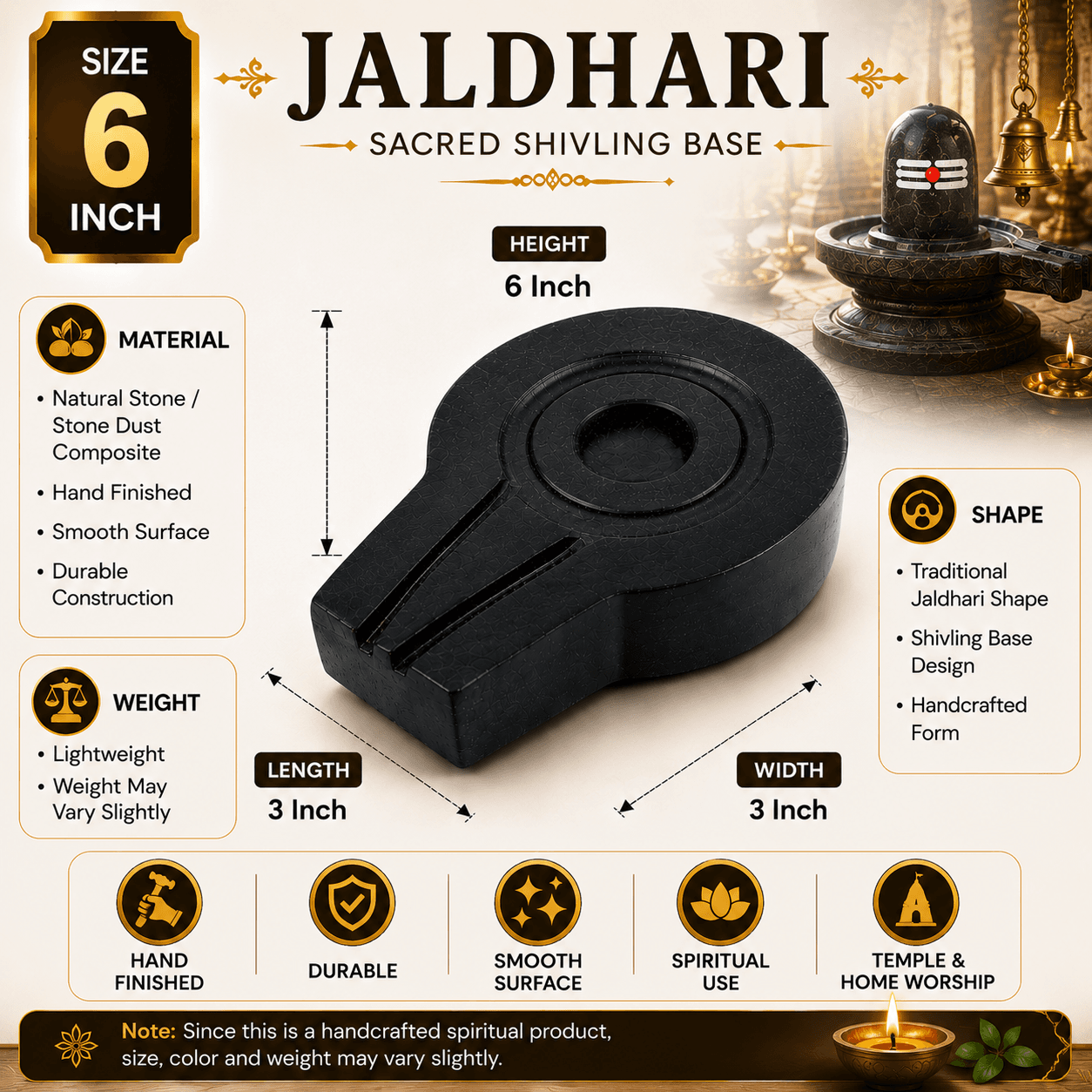 Jaldhari 6 Inch thumbnail 2