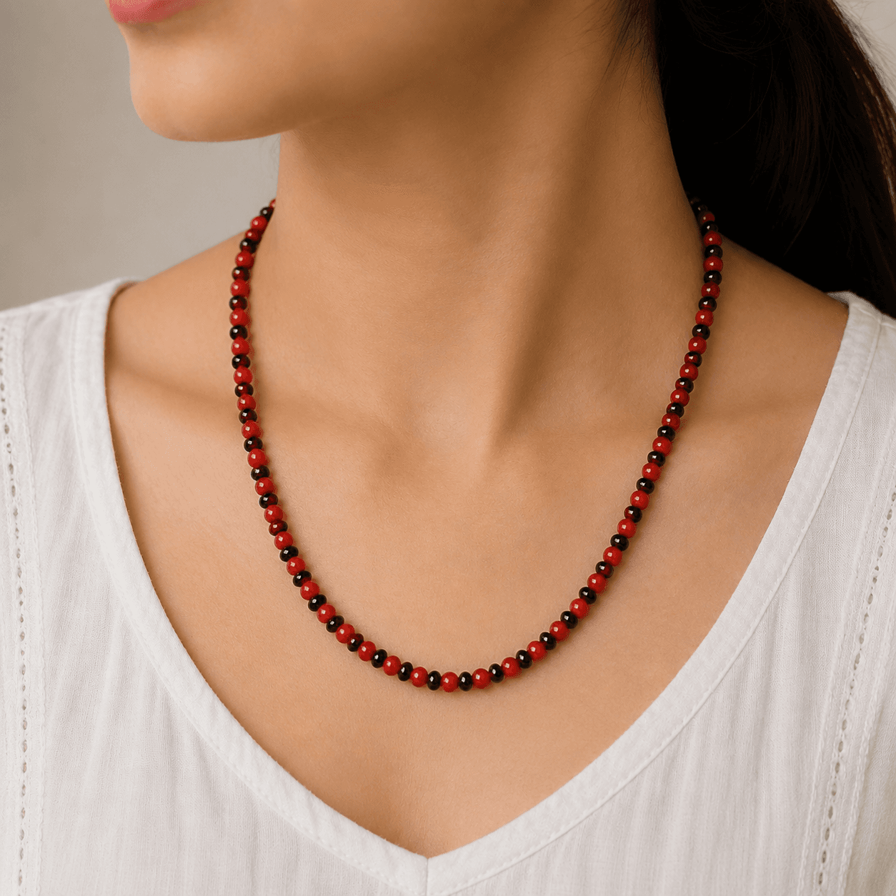 Gunja Mala (Raktchanda Beads) thumbnail 2