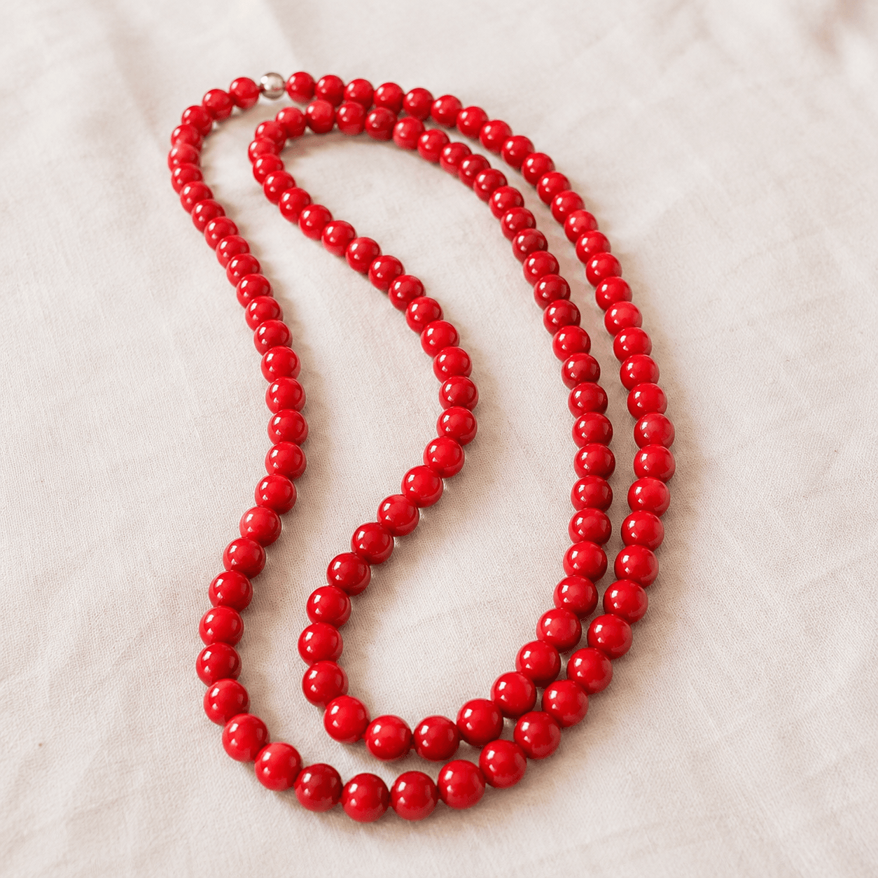 Red Hakik (Agate) Mala thumbnail 2