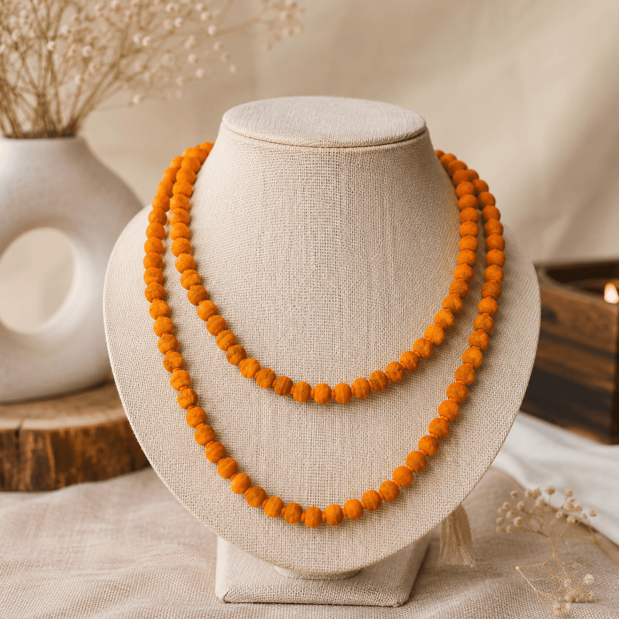 Haldi (Turmeric) Mala thumbnail 2