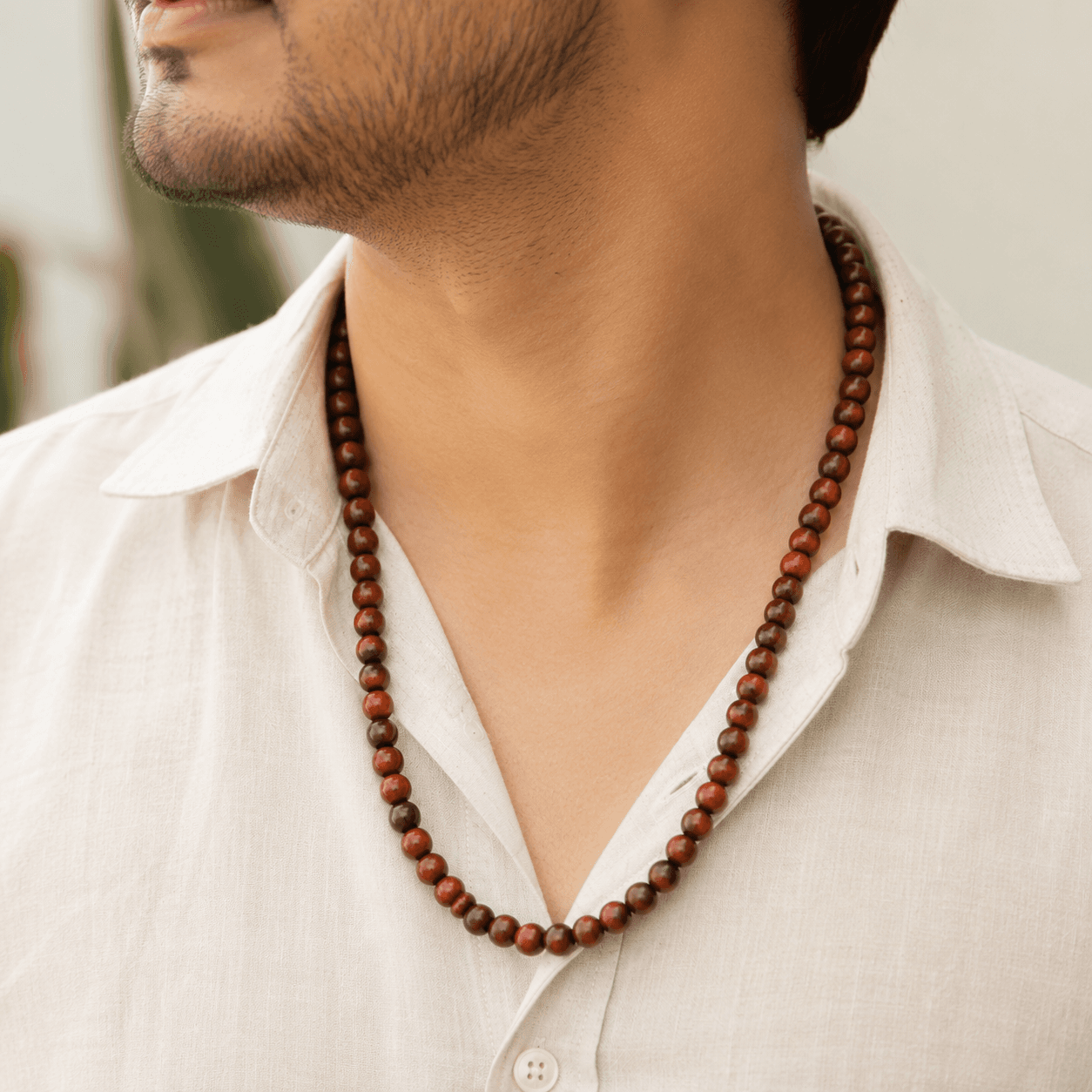 Red Sandalwood Mala thumbnail 2
