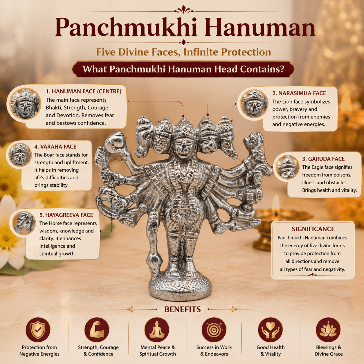 Parad Panchmukhi Hanuman thumbnail 2
