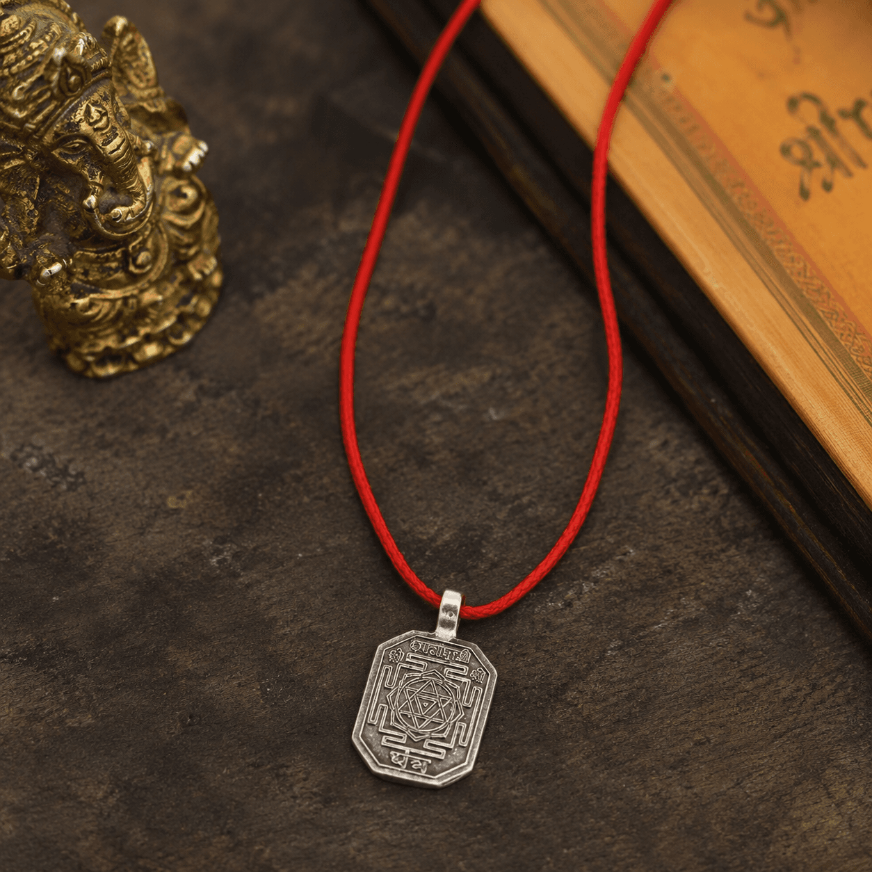 Bagalamukhi Yantra Pendant thumbnail 2