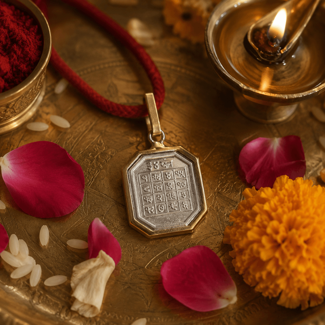 Chotisha Yantra Pendant thumbnail 2