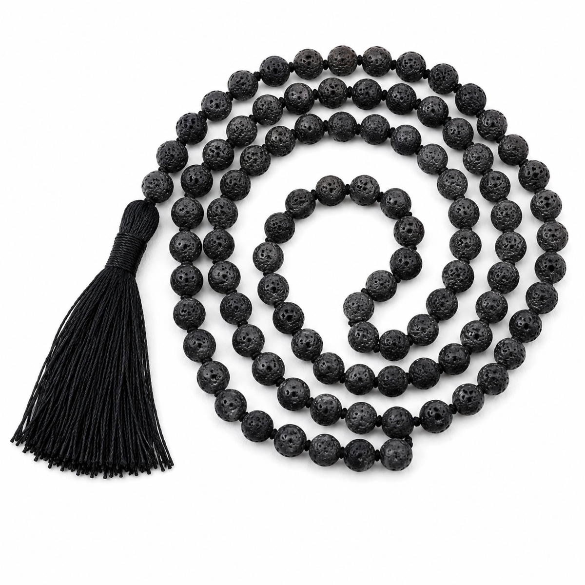 Lava Stone Mala - Image 1