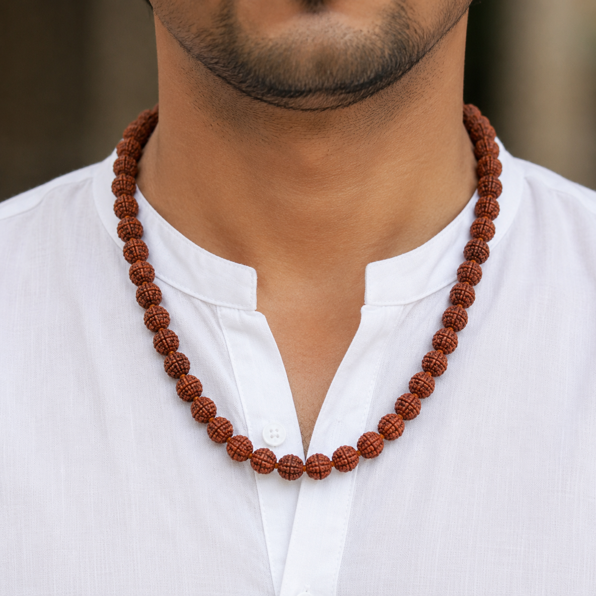 5 Mukhi Rudraksha Mala