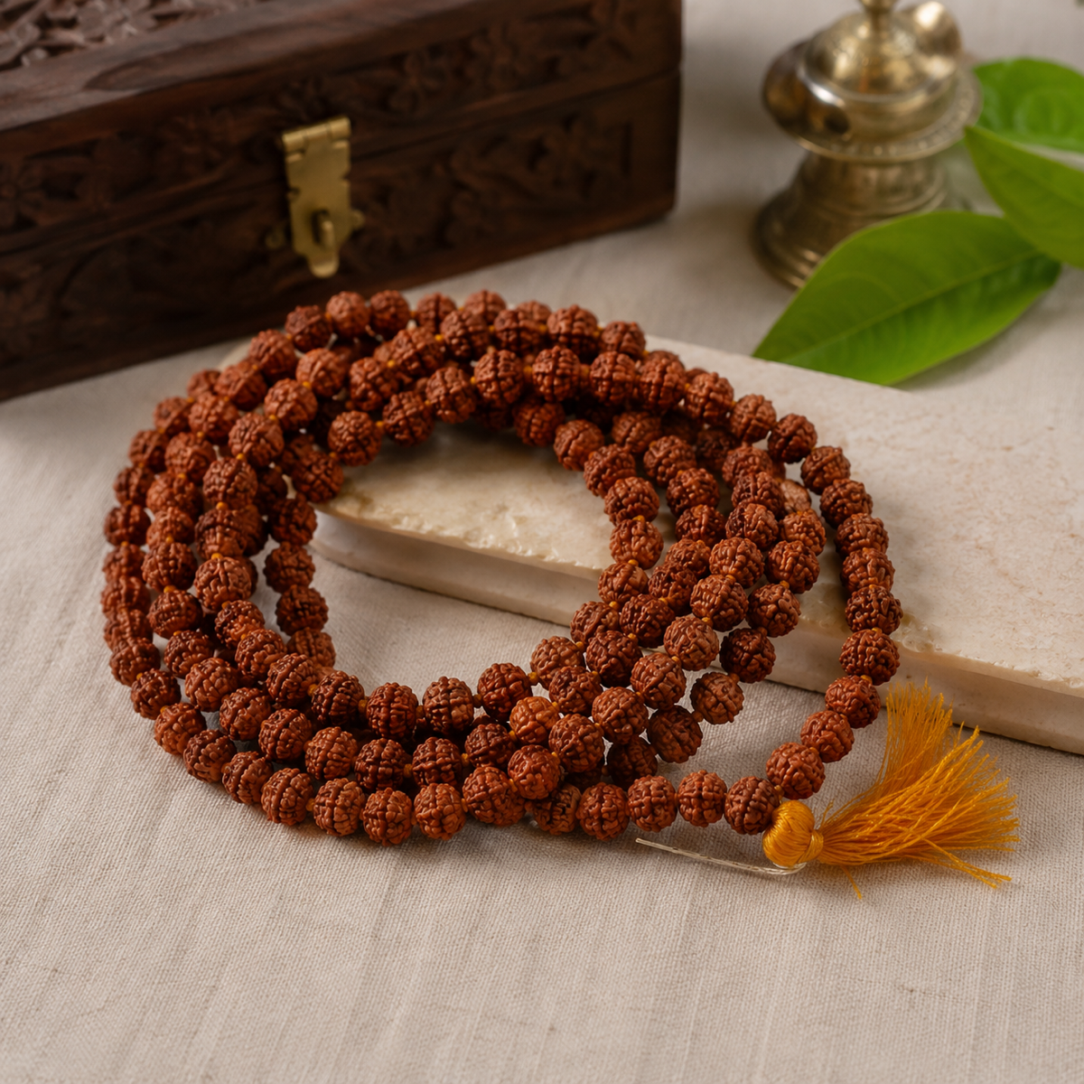 5 Mukhi Rudraksha Mala thumbnail 3