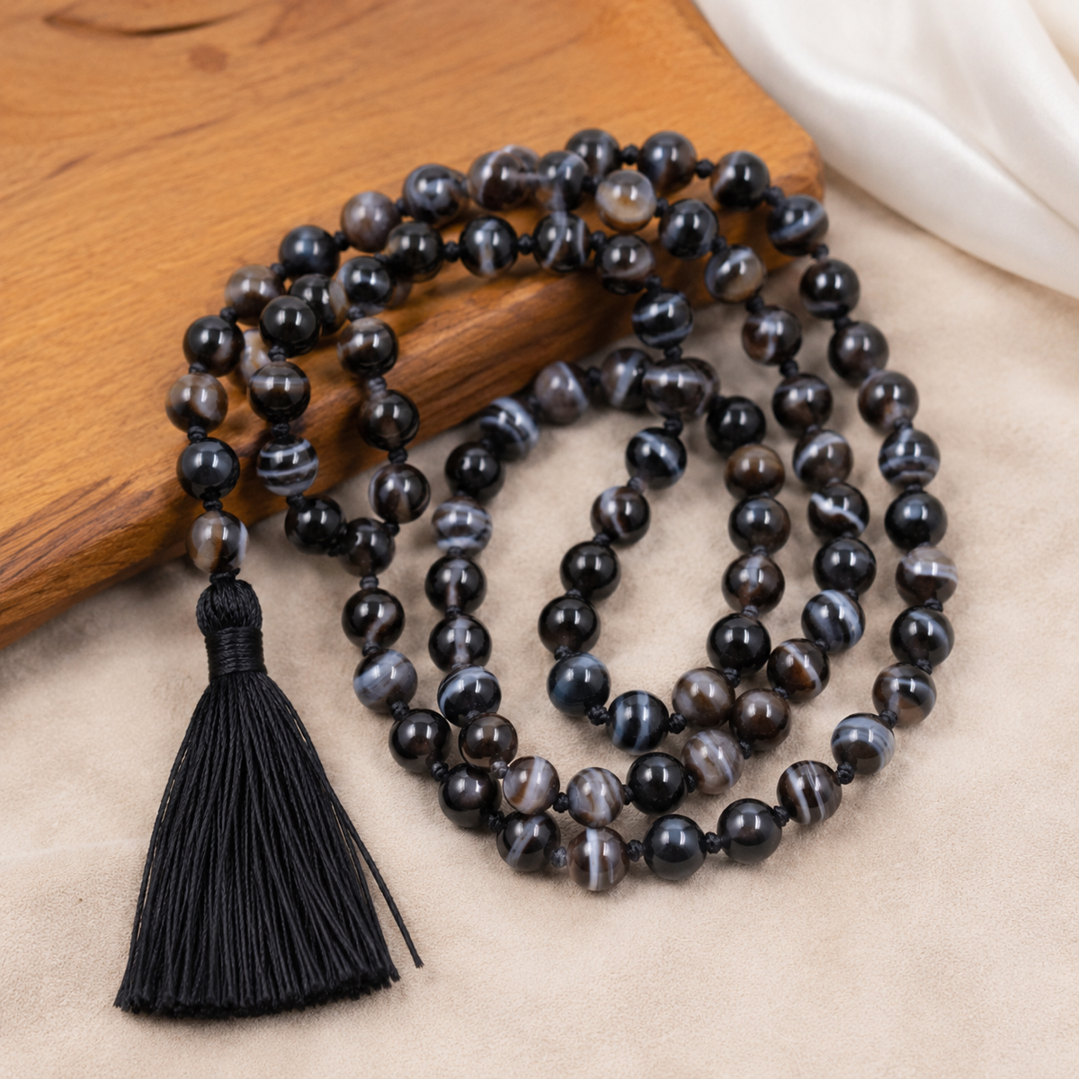 Sulemani Hakik (Agate) Mala thumbnail 3