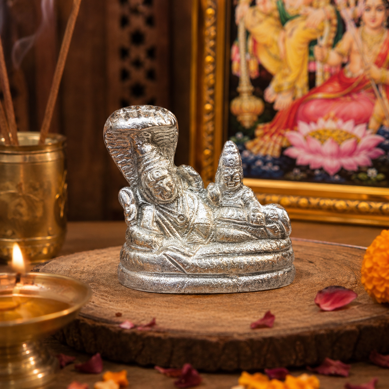 Parad Sheshnag Vishnu Laxmi - Image 1
