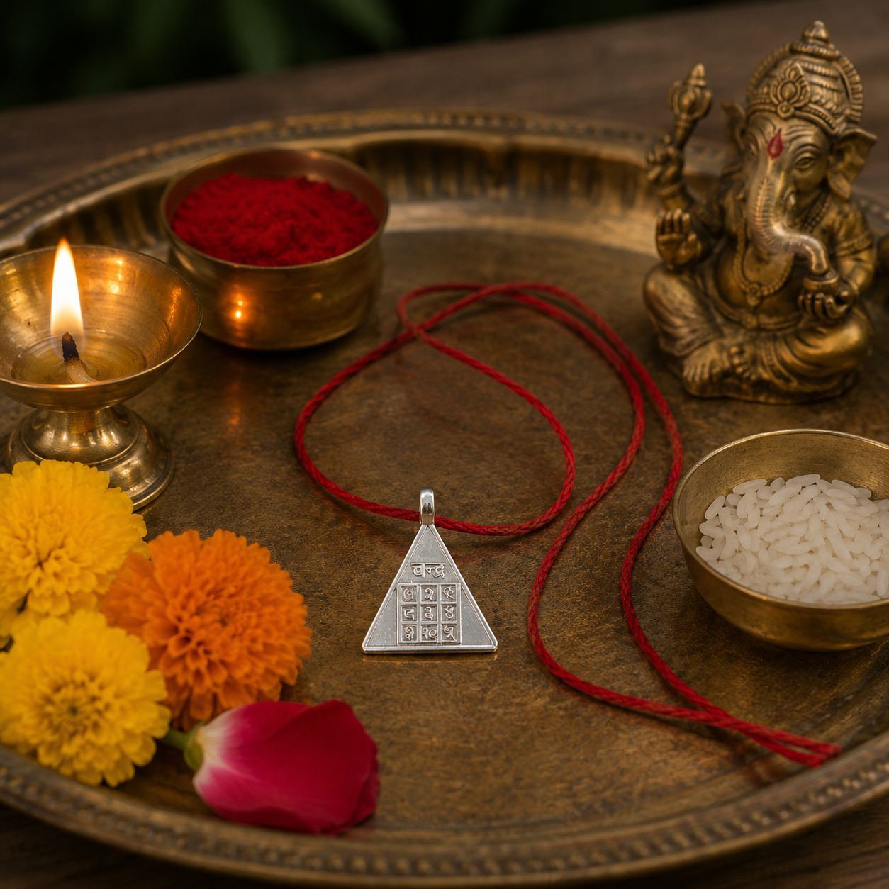 Chandra Rahu Grahan Dosh Nivaran Pendant thumbnail 3