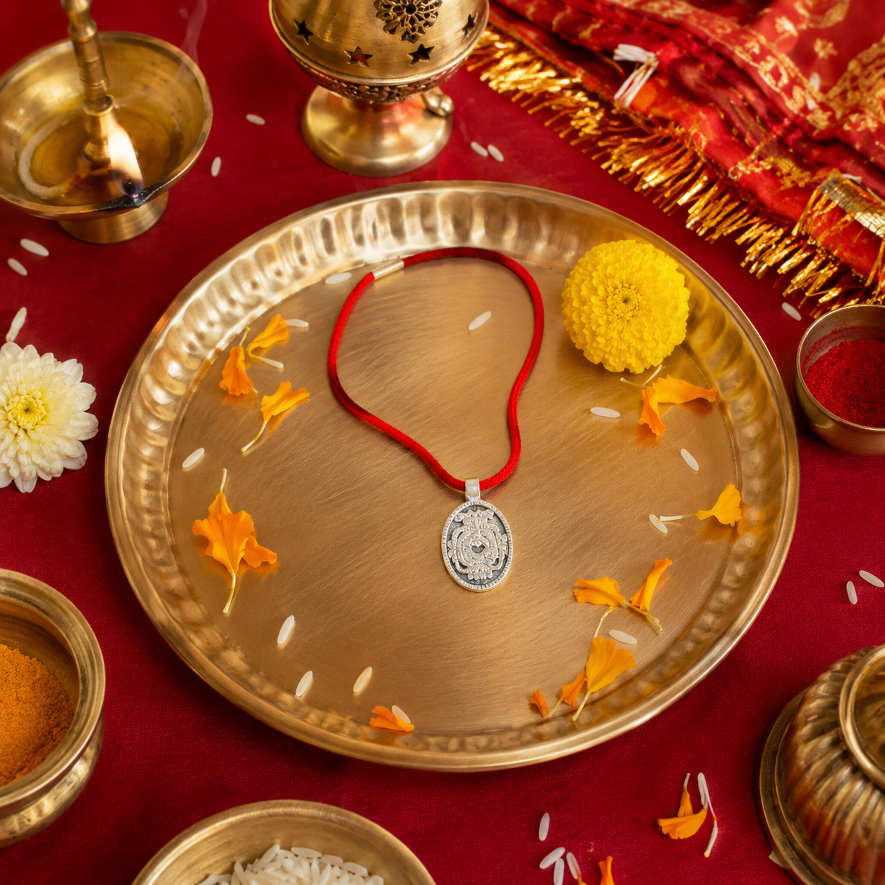 Ganesh Yantra Pendant thumbnail 2