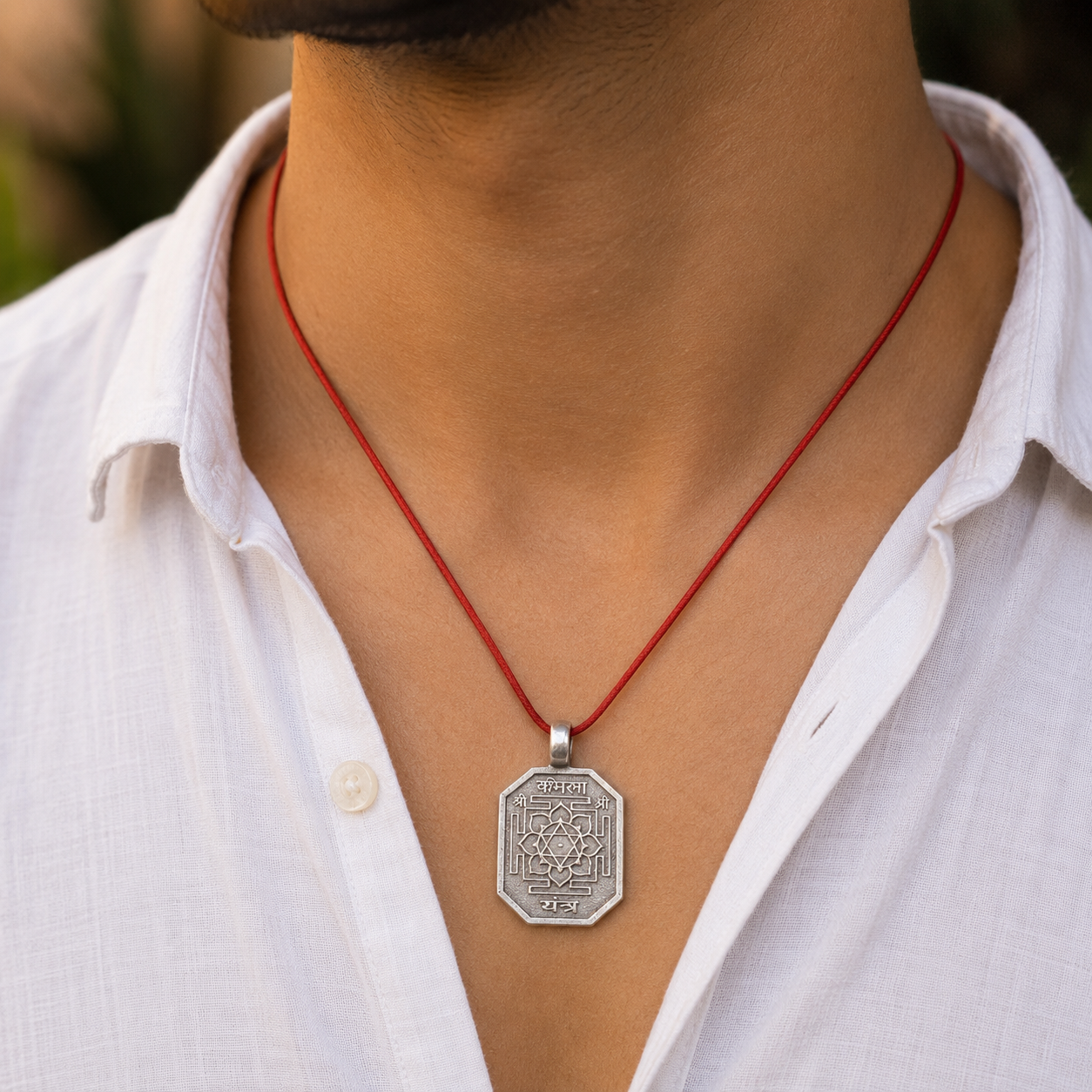 Kamala (Lotus) Yantra Pendant thumbnail 3