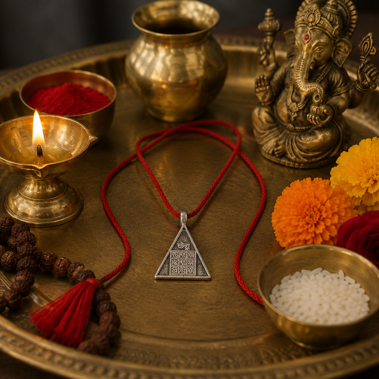 Ketu Yantra Pendant thumbnail 2