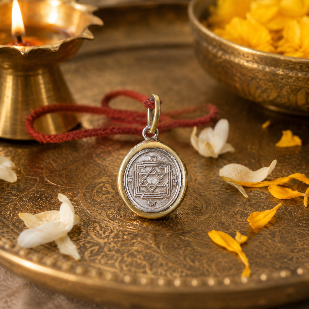 Kuber Yantra Pendant thumbnail 2