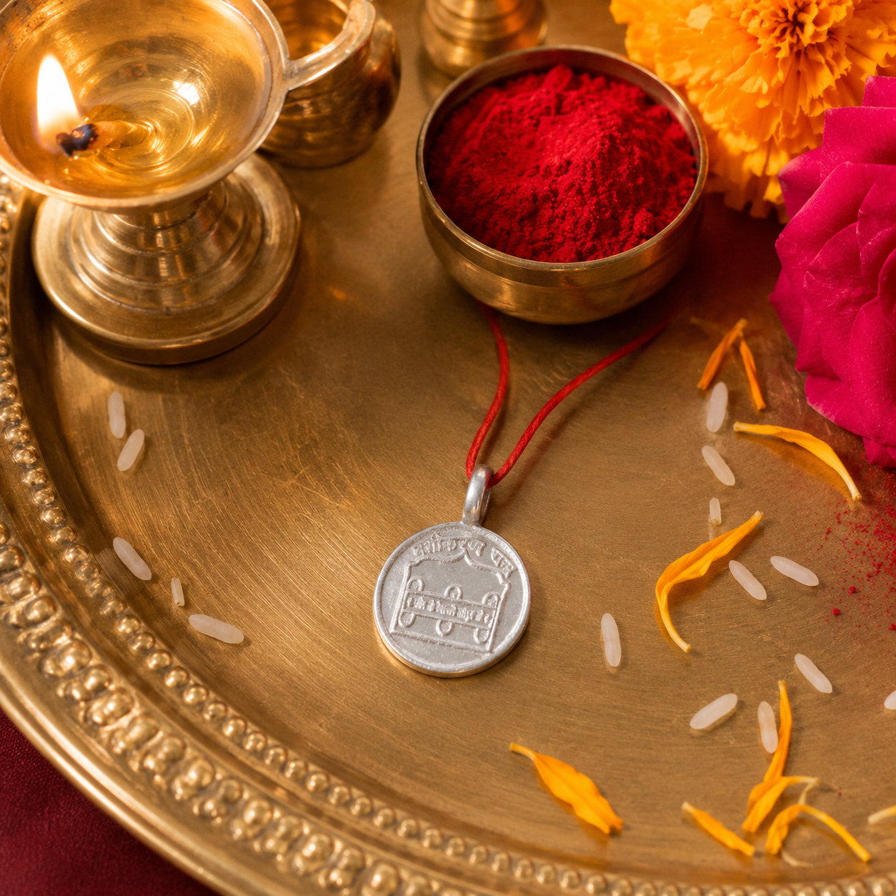 Vashikar Yantra Pendant thumbnail 2