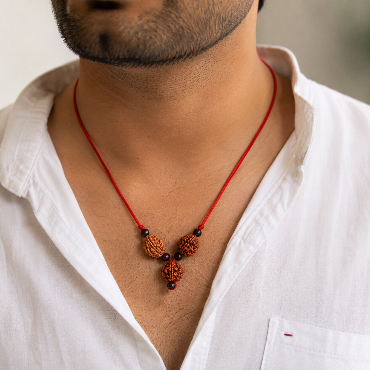 Vidhya Bandh Rudraksha Pendant thumbnail 2
