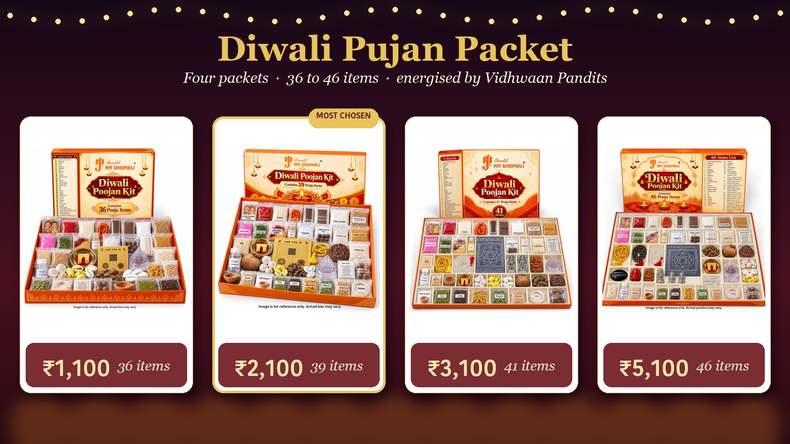 Diwali Pujan Packet