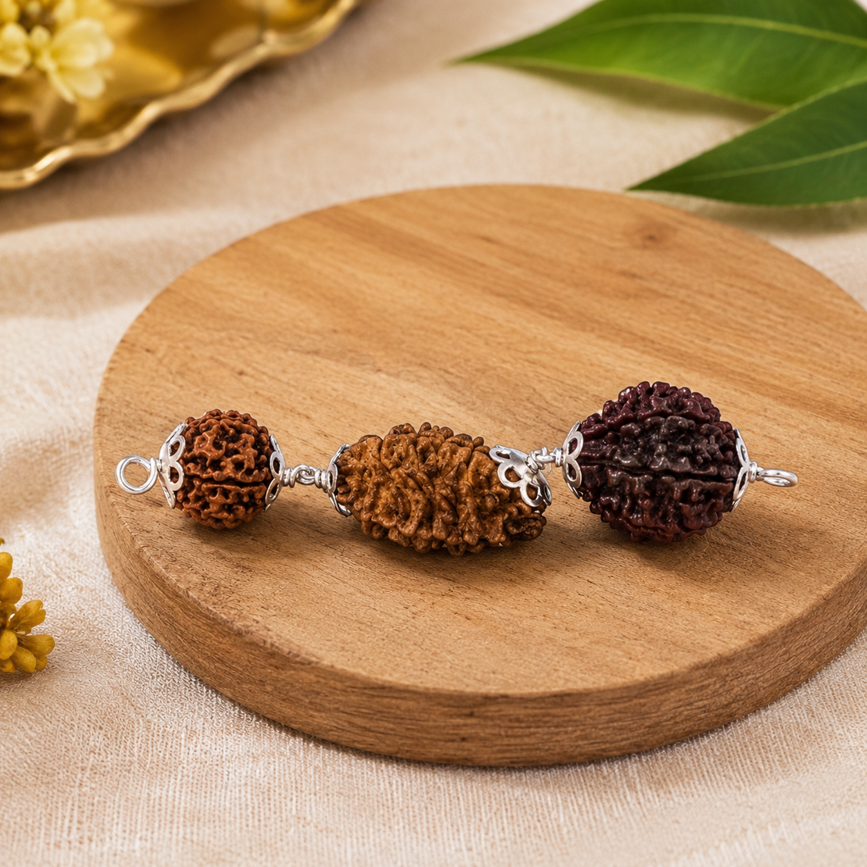 Kanya Rashi Rudraksha 4+5+6 Mukhi