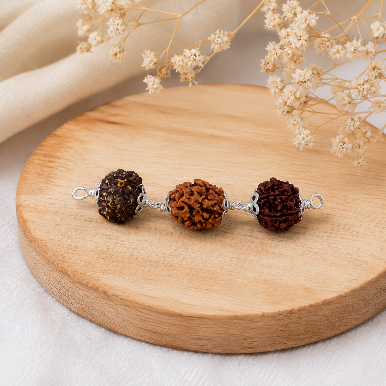 Singh Rashi Rudraksha 5+6+3 Mukhi