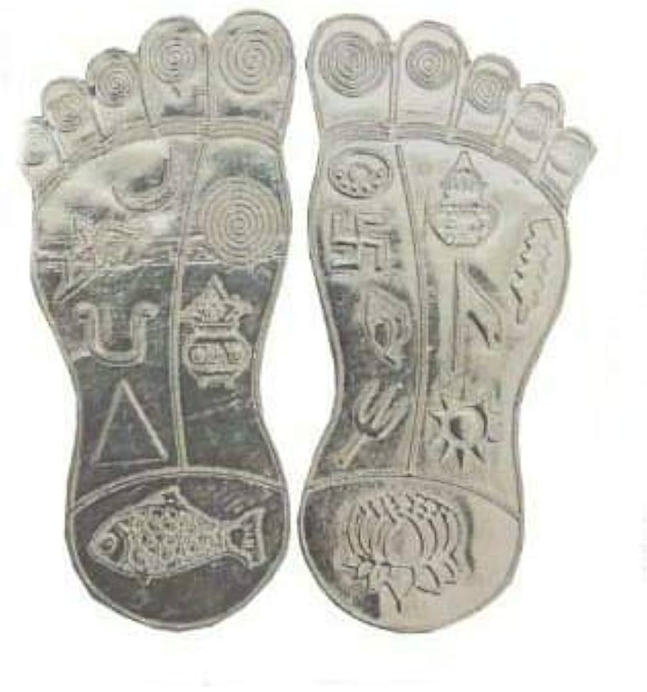 Silver Laxmi Charan Paduka