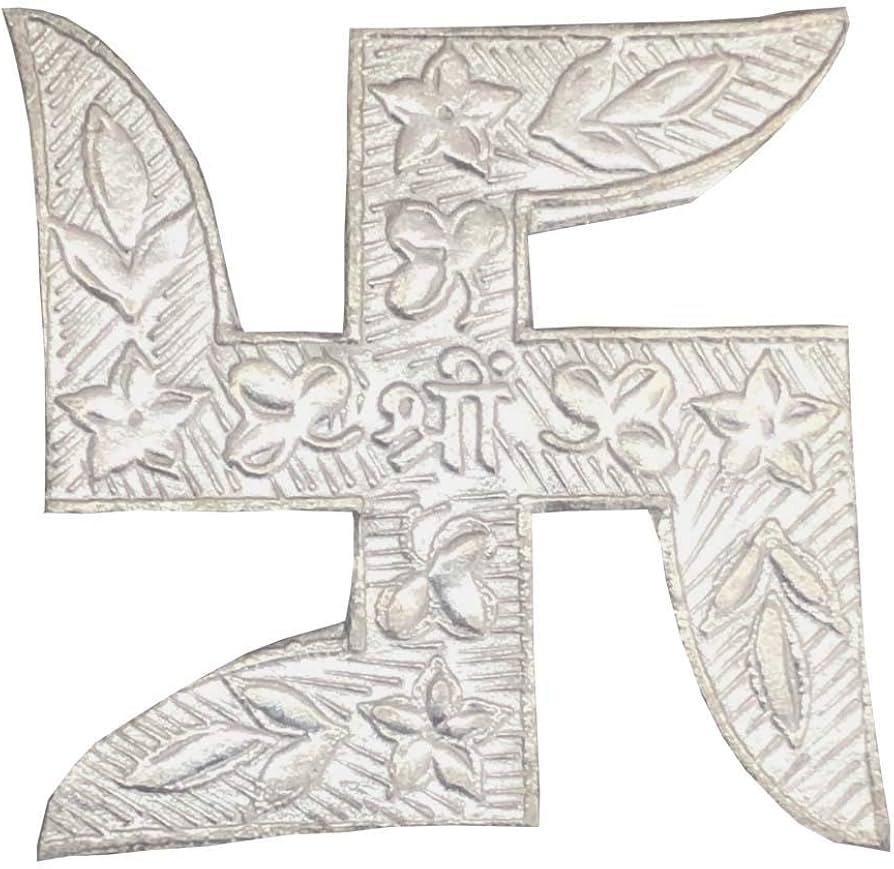 Silver Swastik Pendant