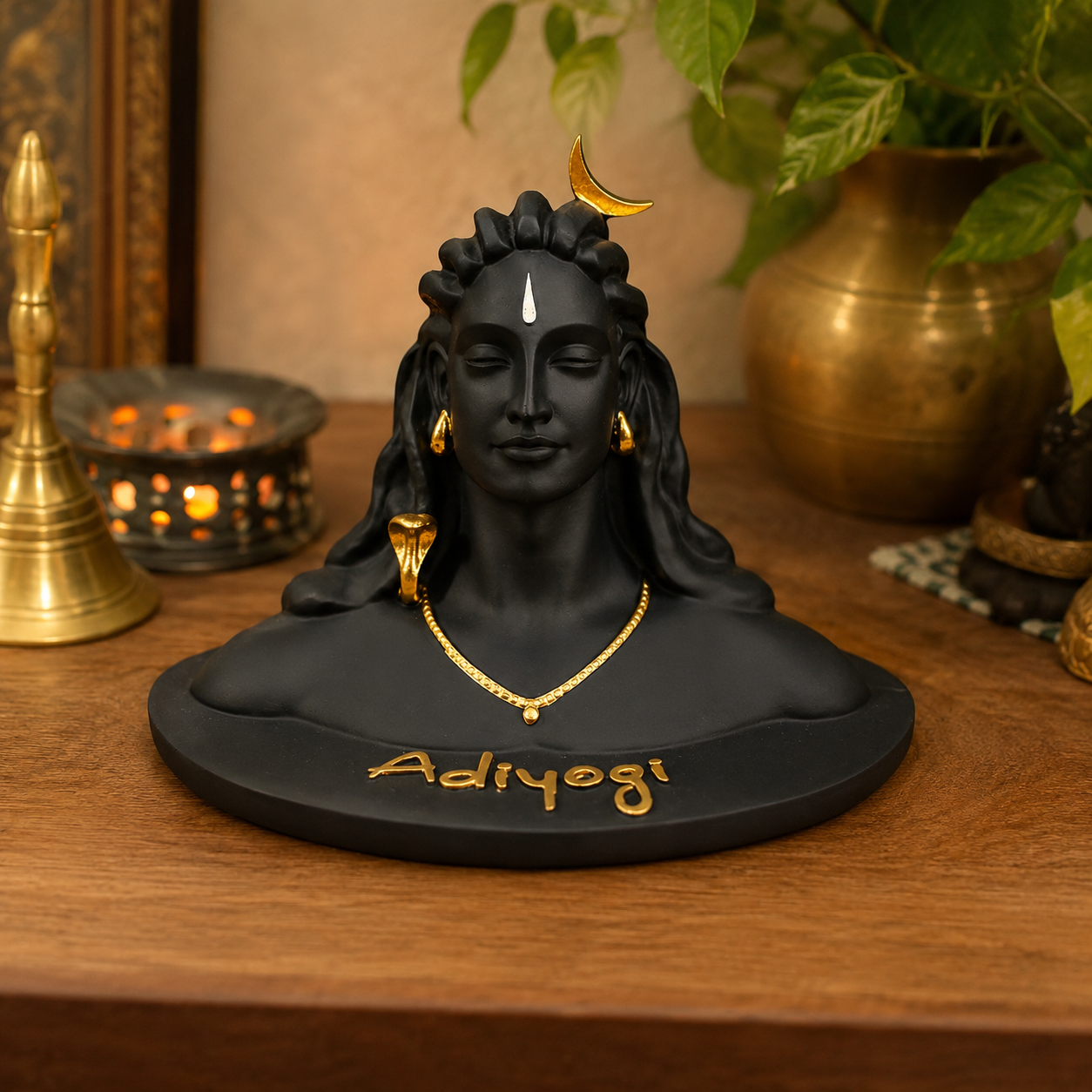 Adiyogi Shiva Statue (Meditation Pose) thumbnail 3