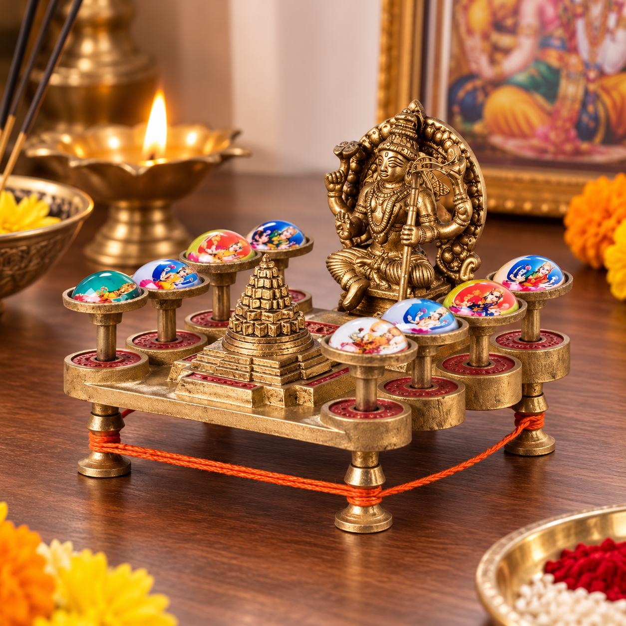 Ashta Laxmi Chowki (Eight Goddesses Chowki) thumbnail 3