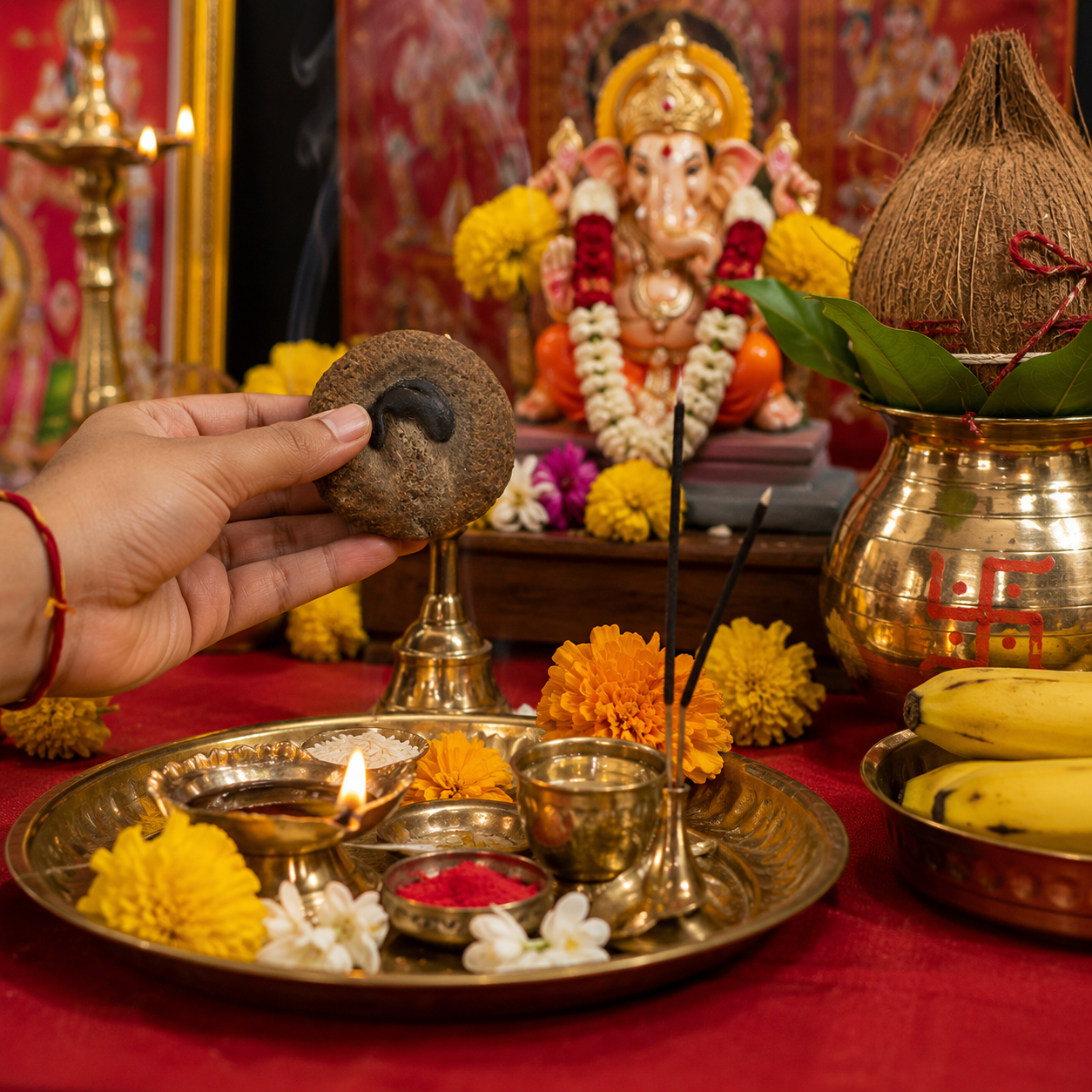 Ekakshi Nariyal (One Eye One Mouth Coconut) - Image 1