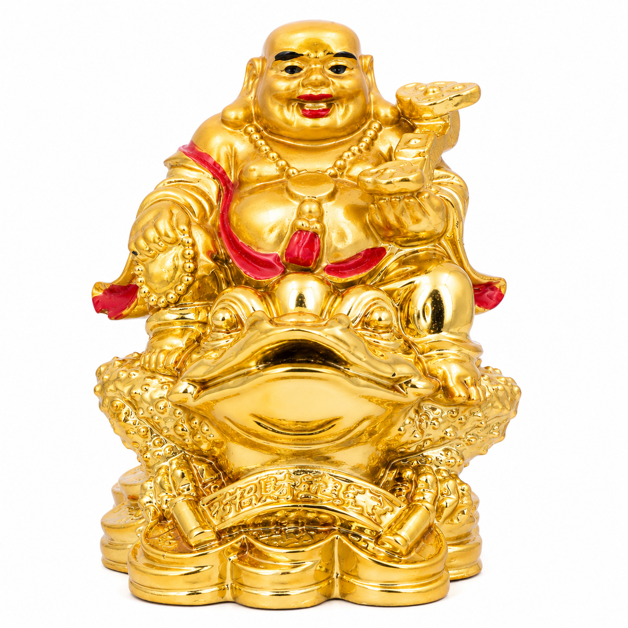 Feng Shui Buddha on Frog - Image 1