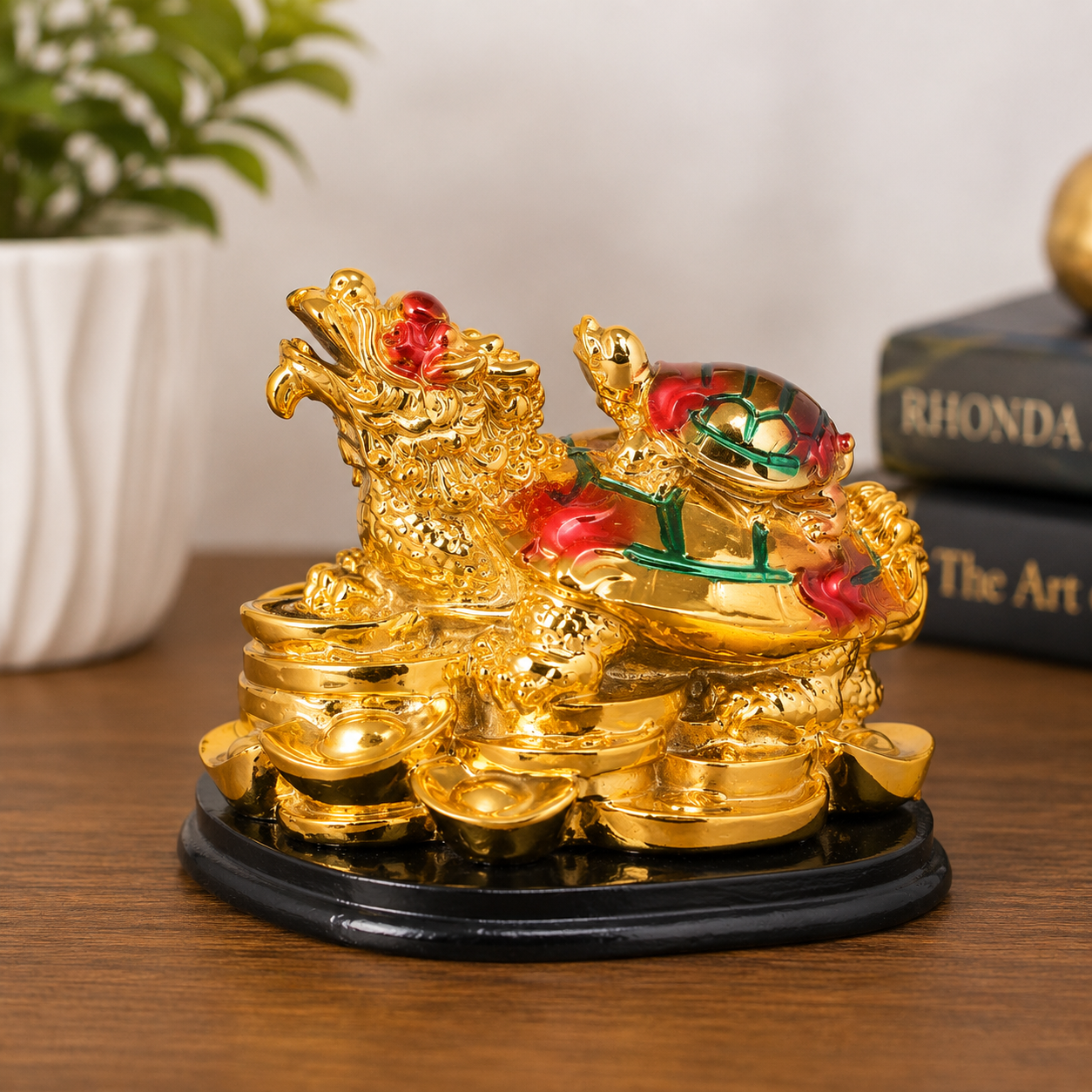 Feng Shui Two Frog Family (Couple Wealth) thumbnail 2