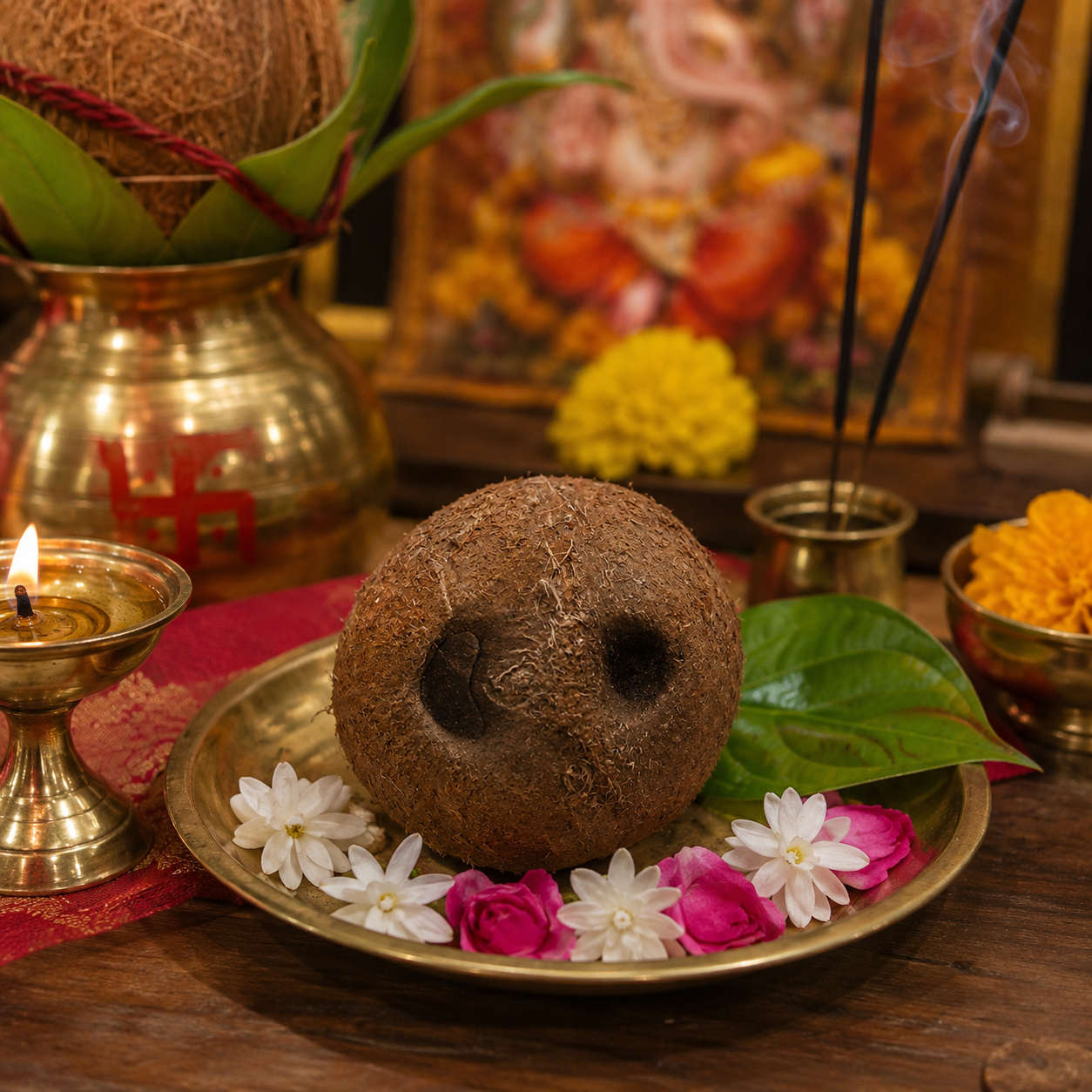 Two Eye Coconut (Do Aksi Nariyal) thumbnail 2
