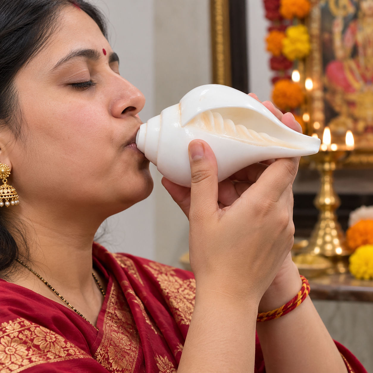 Vamavarti Shankh (Left-Turning Conch) thumbnail 2
