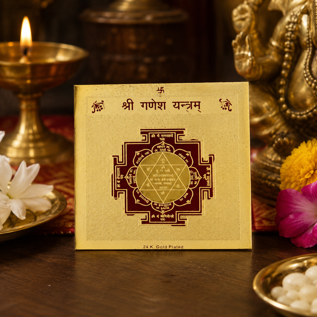Ganesh 3x3 Yantra - Image 1