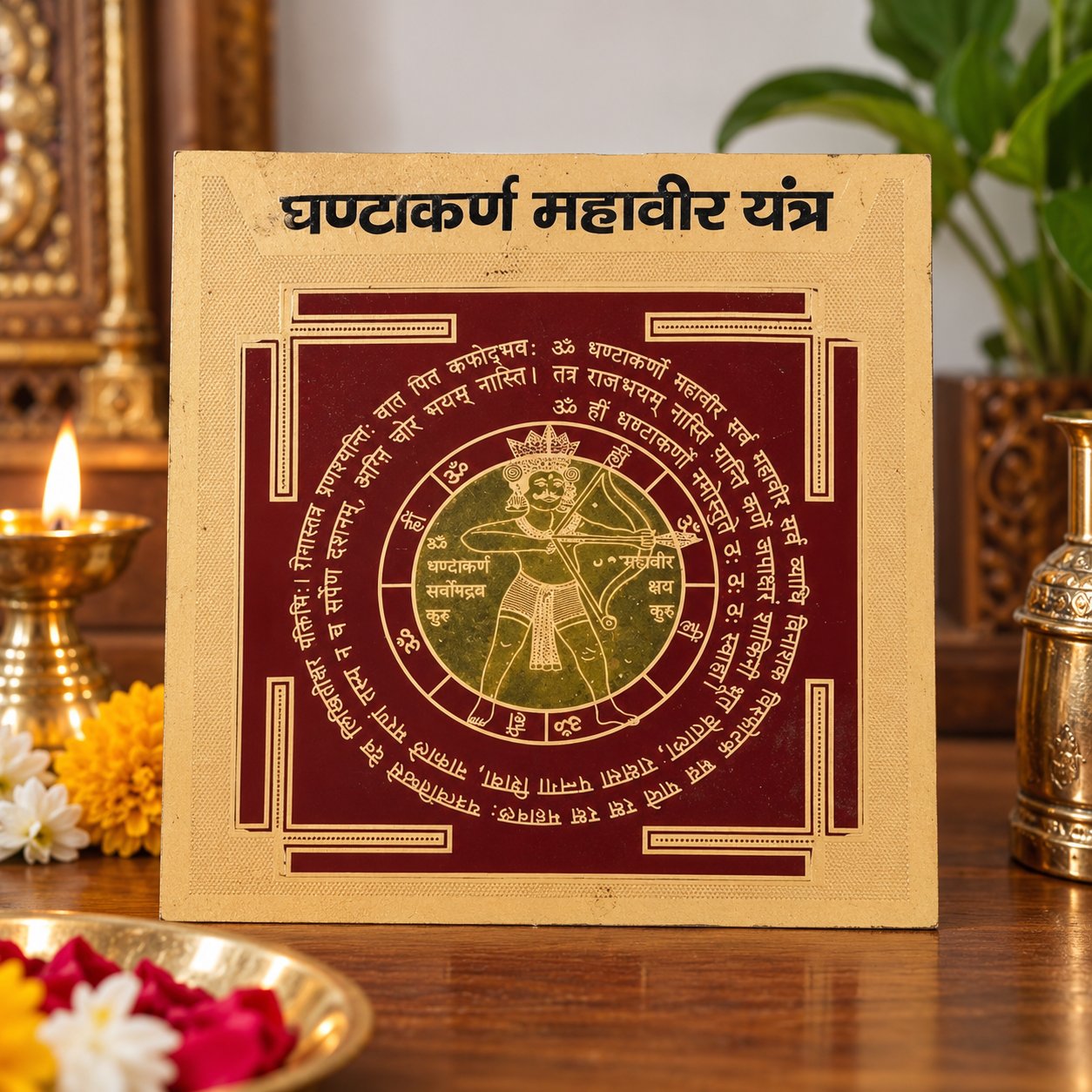 Ghantakarna Mahavir 6x6 Yantra thumbnail 2