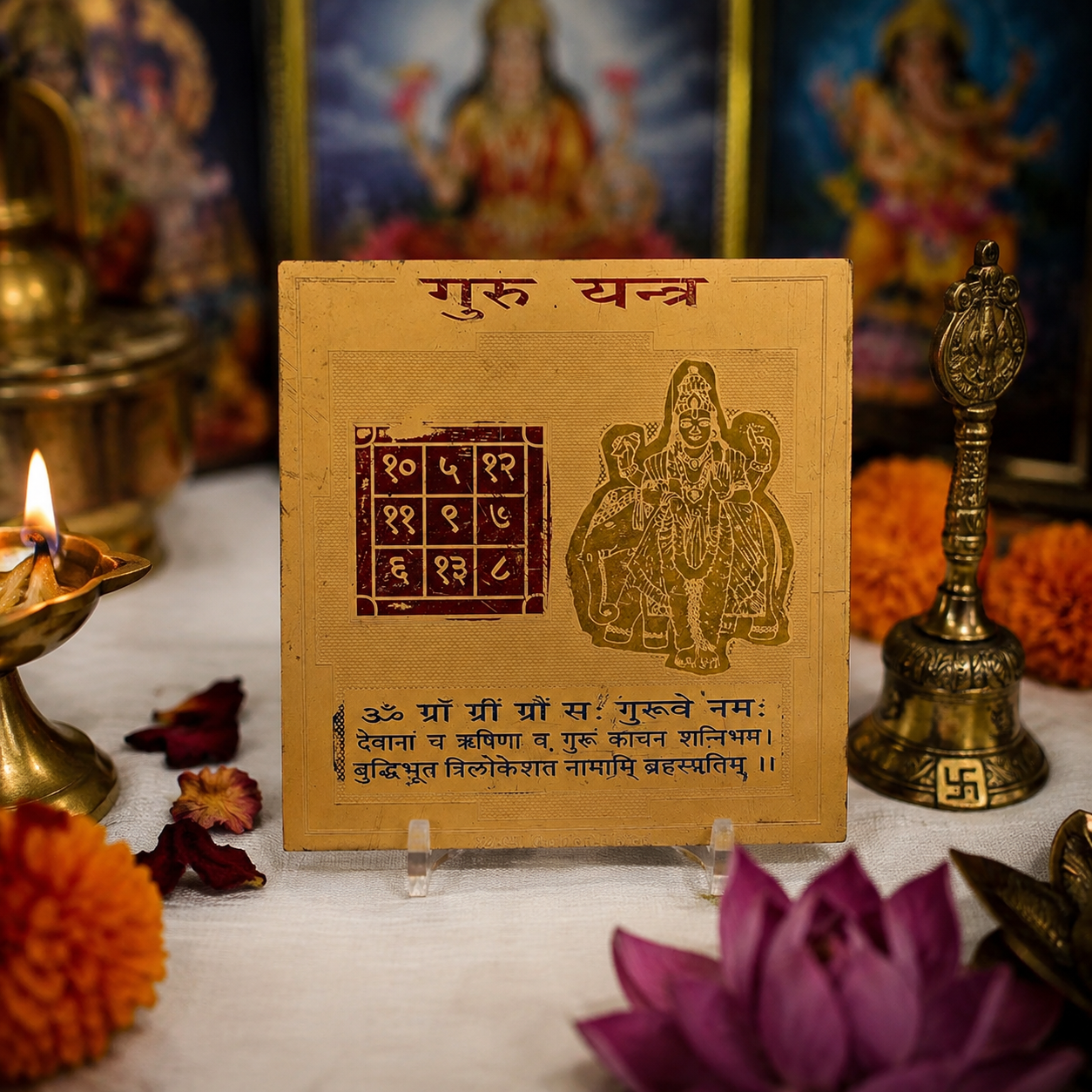 Guru 3x3 Yantra - Image 1