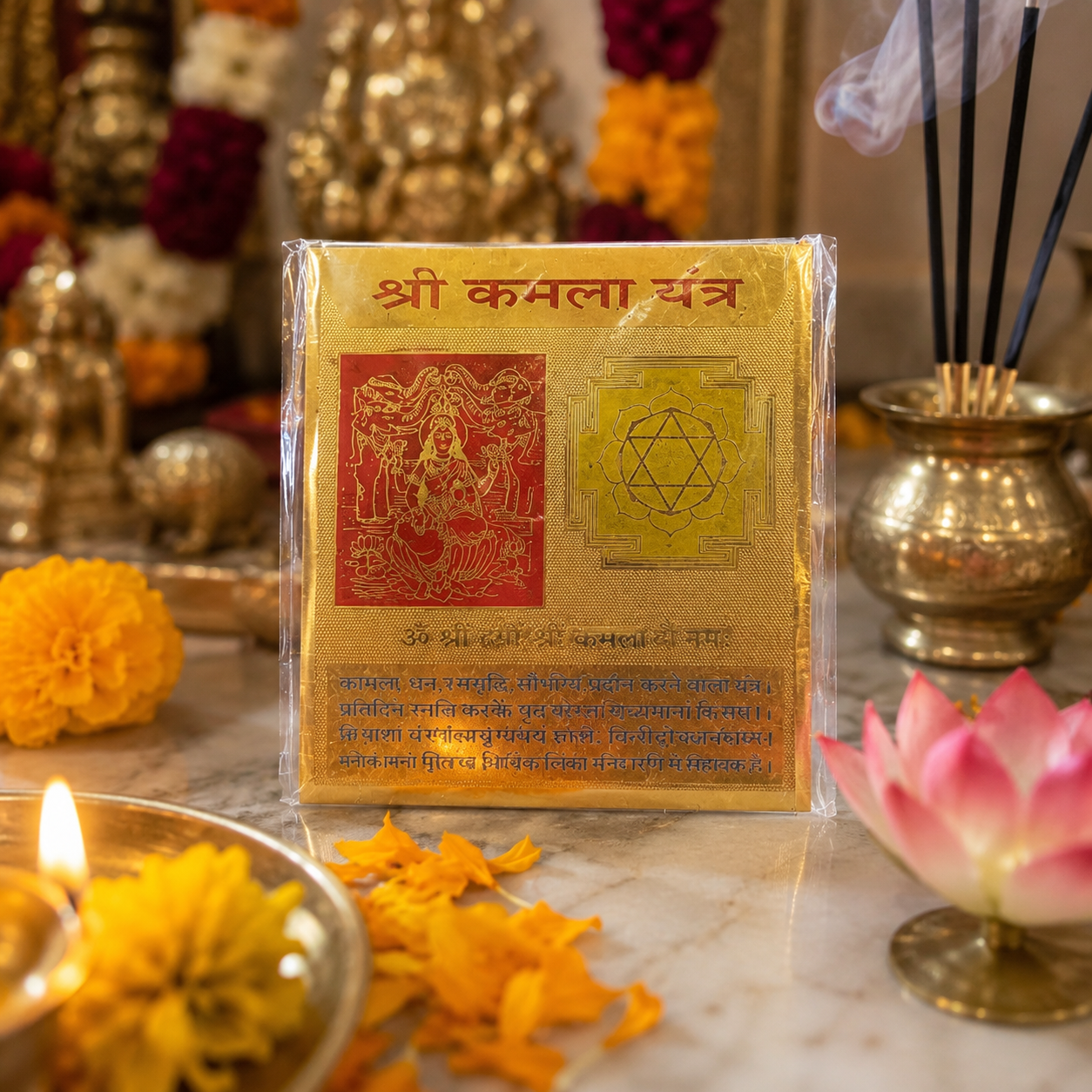 Kamla 3x3 Yantra - Image 1