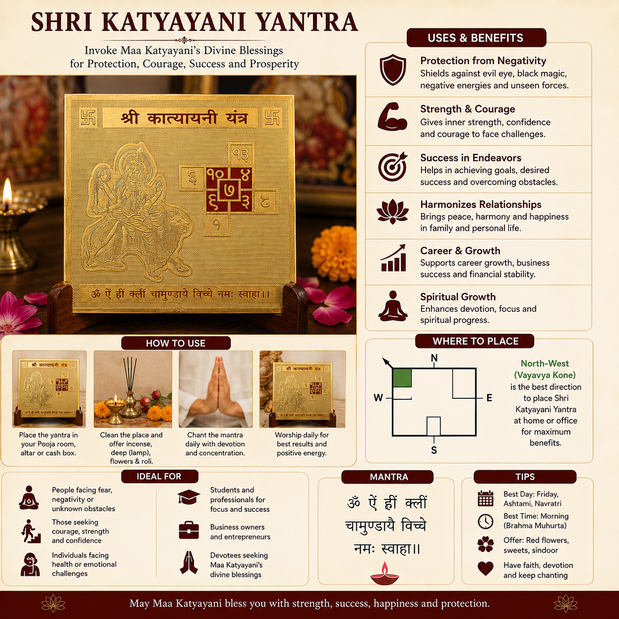Katyayani 3x3 Yantra thumbnail 3