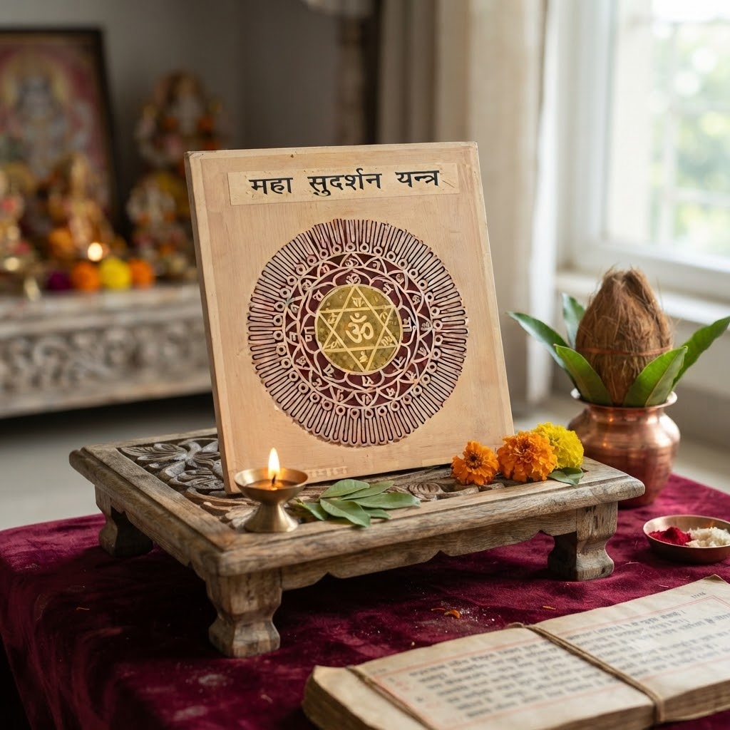 Maha Sudarshan 3x3 Yantra thumbnail 4