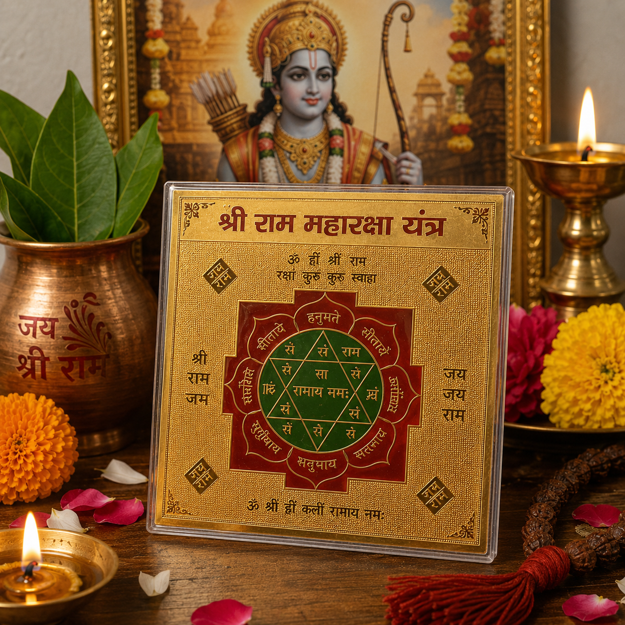 Ram Maharaksha 3x3 Yantra - Image 1