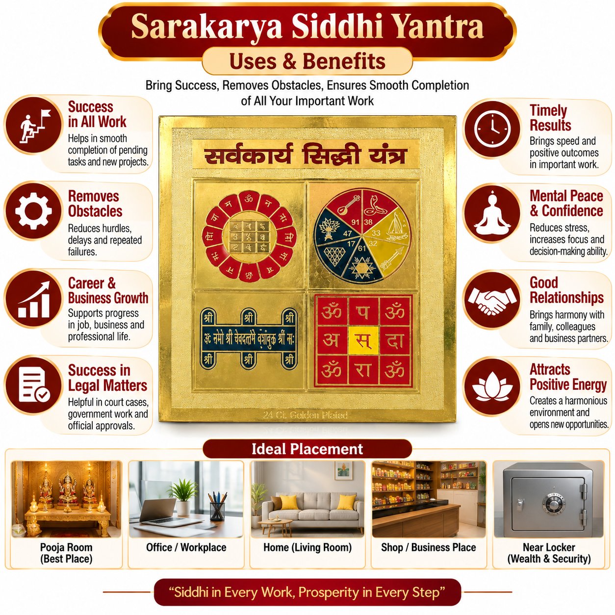 Sarva Karya Siddhi 6x6 Yantra thumbnail 4