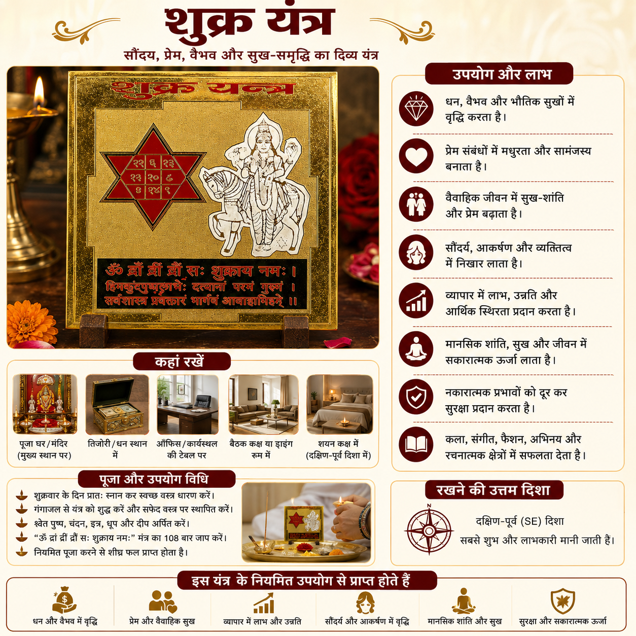 Shukra 3x3 Yantra thumbnail 3