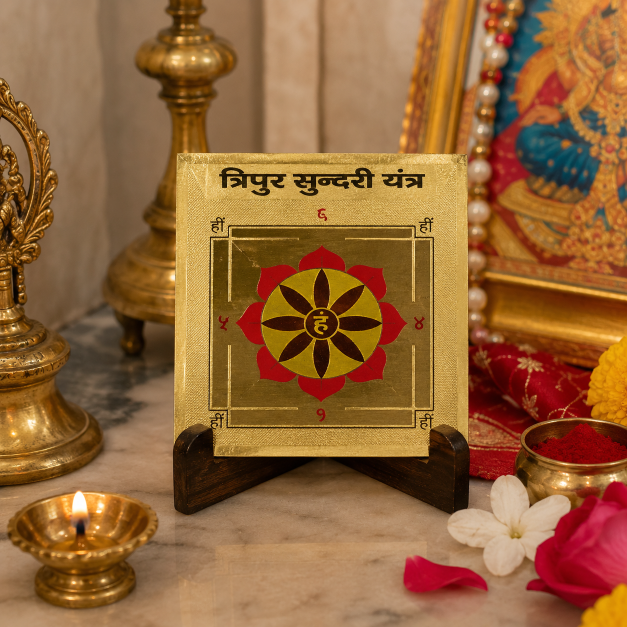 Tripur Sundari 3x3 Yantra - Image 1