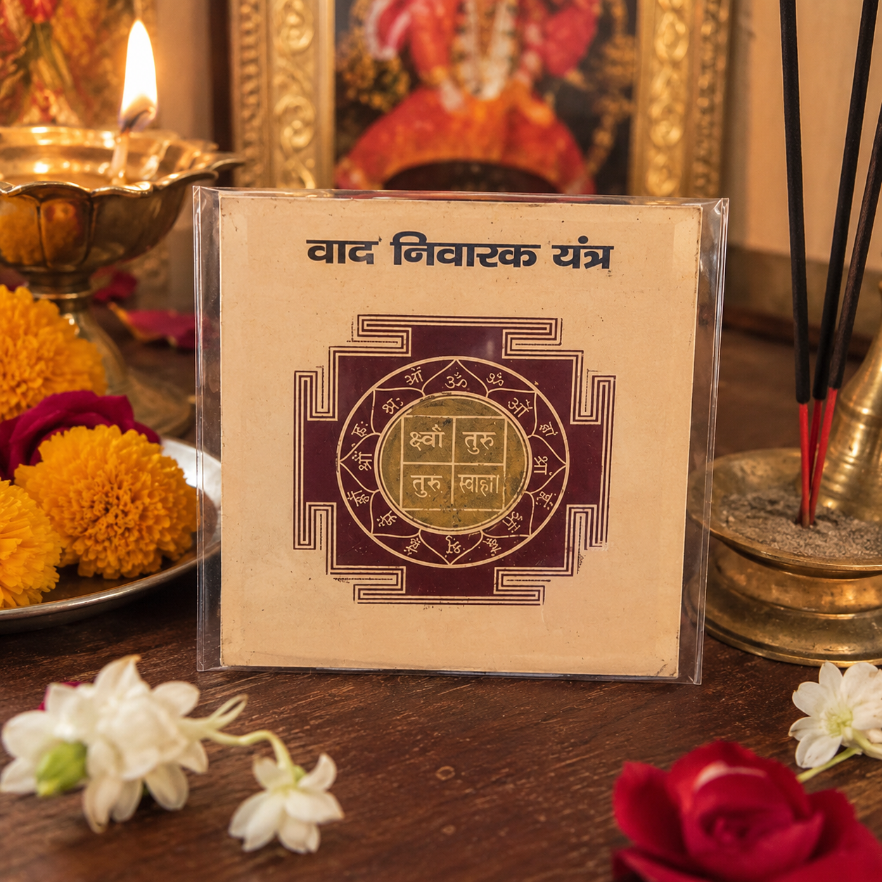 Vaad Nivarak 3x3 Yantra - Image 1